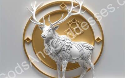 The White Stag: A Mythological Animal of Destiny and Quest