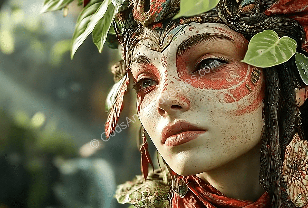 Goddess Types Reference Visual breakdown of archetypal goddess types like Warrior, Mother, and Mystic